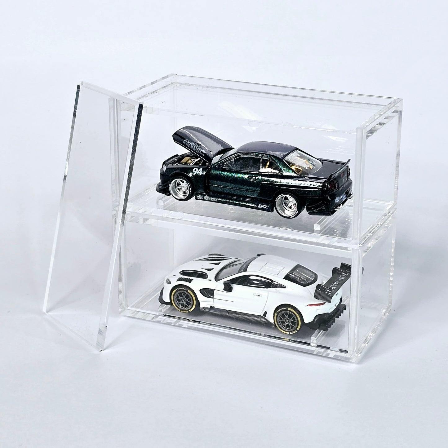 Dust Proof Stackable Single acrylic storage box