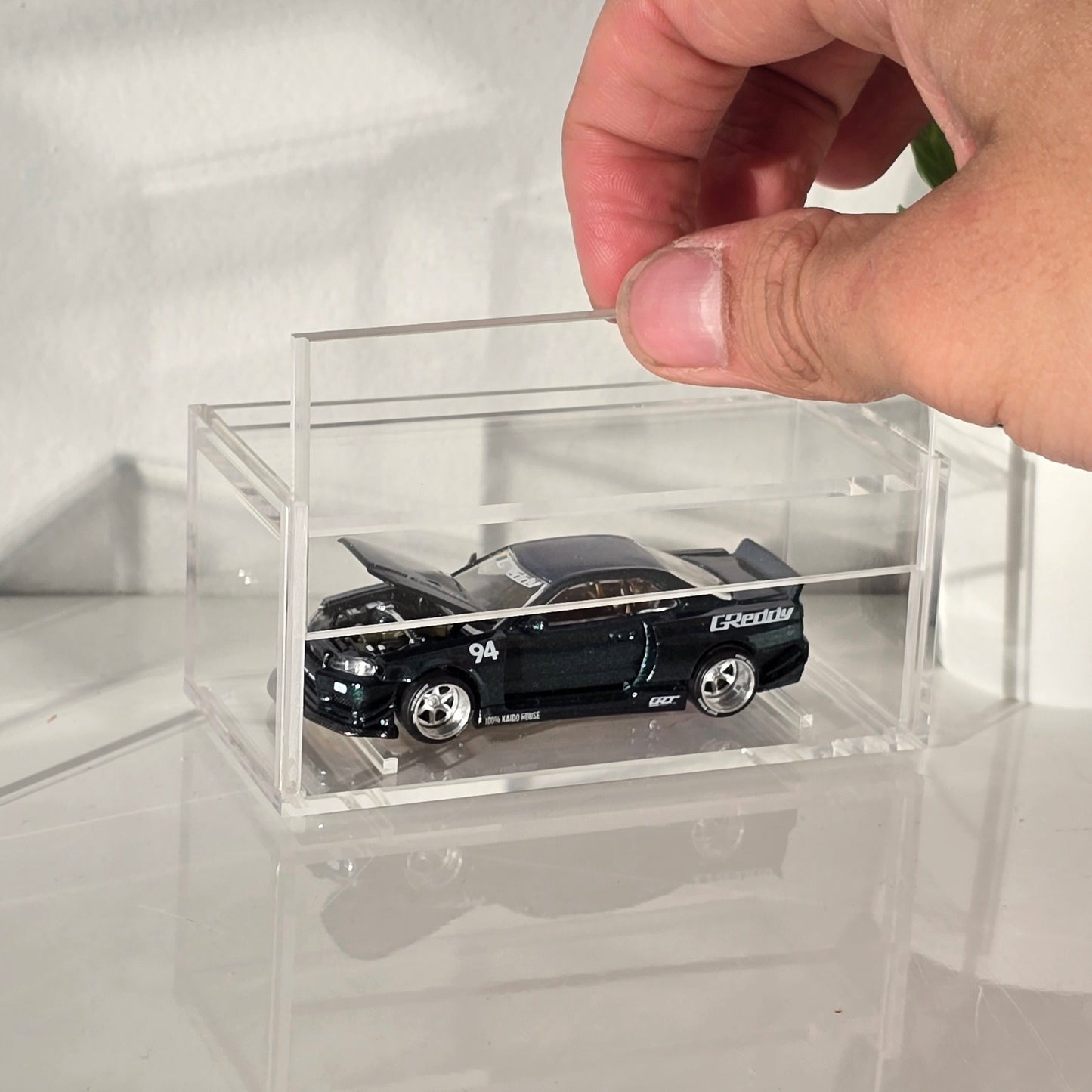 Dust Proof Stackable Single acrylic storage box